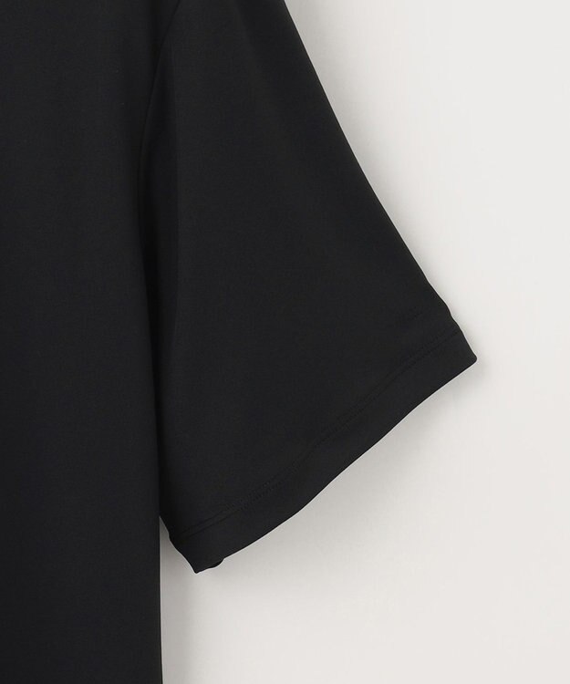 PW CIRCULUS 【UNISEX】【ストレッチ/UVケア/接触冷感/防透】バック フォト Tシャツ ブラック系1