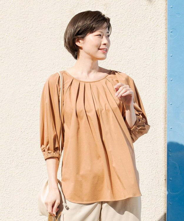 ONWARD Reuse Park 【自由区】カットソー春夏 ブラウン