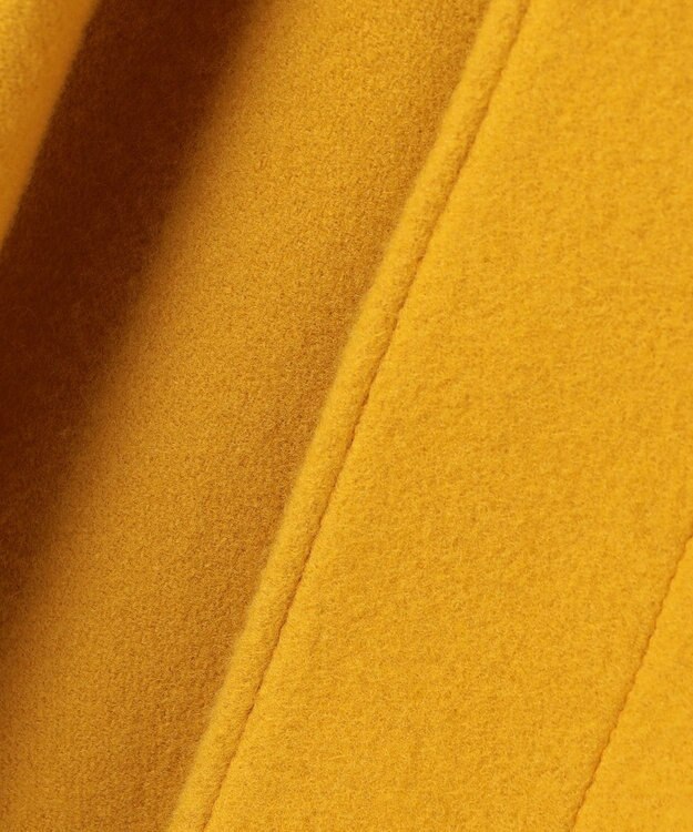 J.PRESS LADIES L Jackal ソフトメルトン ダッフル コート イエロー系