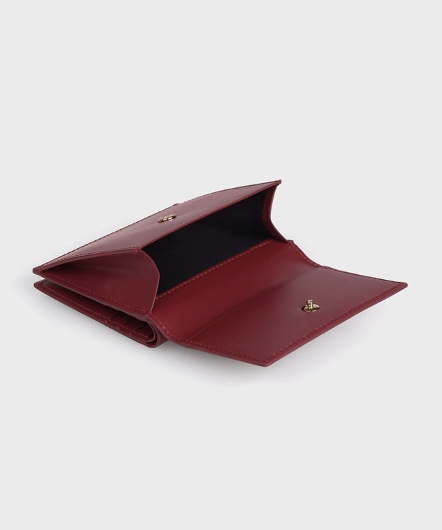 Paul Smith マーケトリースワールラビット 2つ折り財布 バーガンディー