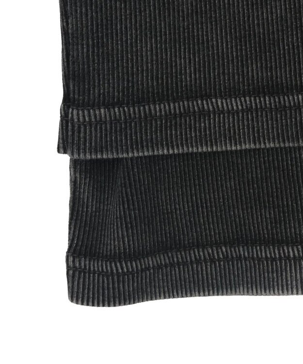 WEGO ヴィンテージライクレースアップT スミクロ