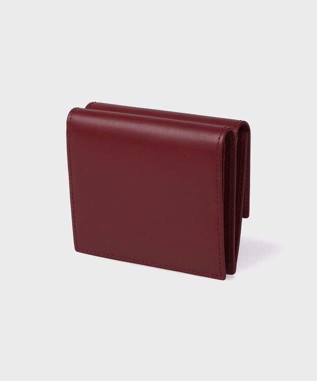 Paul Smith マーケトリースワールラビット 2つ折り財布 バーガンディー