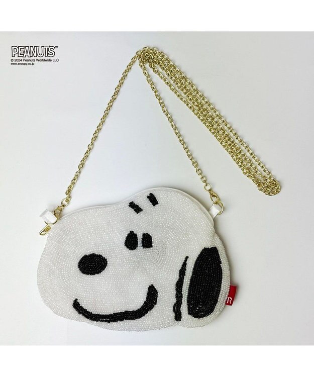 ROOTOTE 8391【スヌーピー】IP.ベビールー.ビーズ.ピーナッツ-9M 01：ホワイト