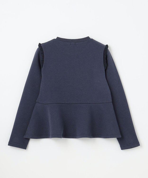 組曲 KIDS 【150-160㎝】トウィンクル トレーナー ネイビー系