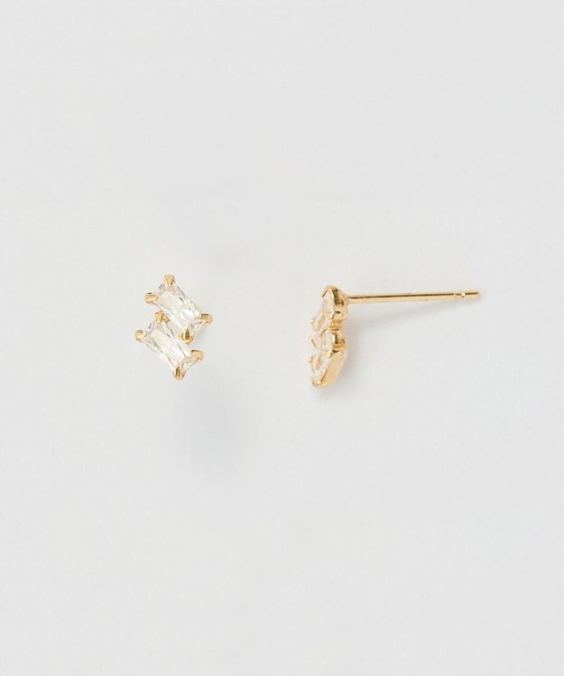 Phoebe 【K10】ツインバケットピアス　ゴールド ゴールド