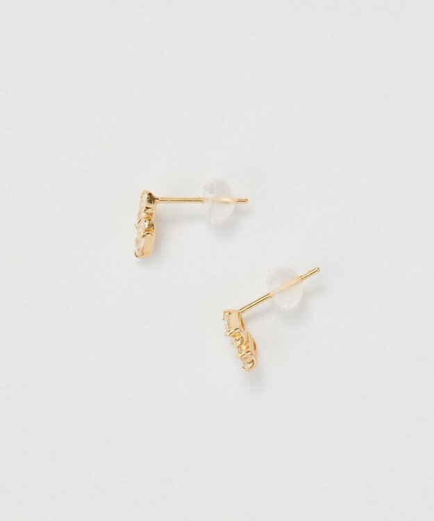 Phoebe 【K10】ツインバケットピアス　ゴールド ゴールド