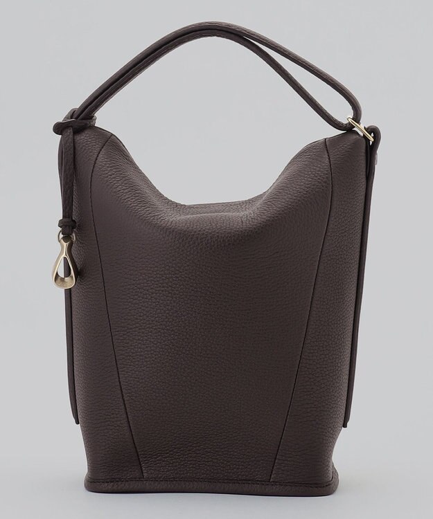 GOTAIRIKU 【ETIAM】シュリンク ハンド＆バングルバッグ《Follow》 ダークブラウン系