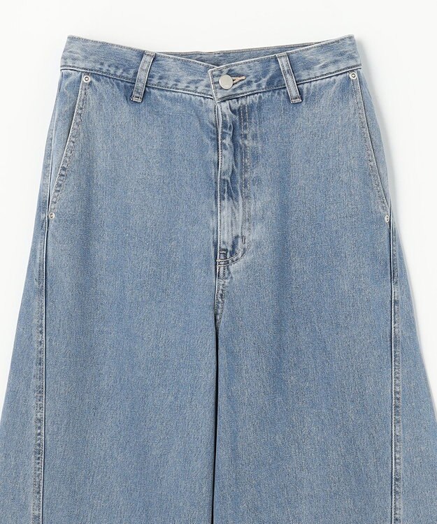 ANY L ルーズバギーデニム ブリーチ