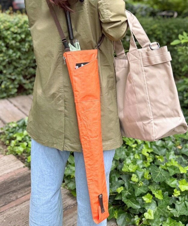 ROOTOTE 6746【傘用トート:長傘】/ SN.CASAカーサ.ナガ-A 05：オレンジ