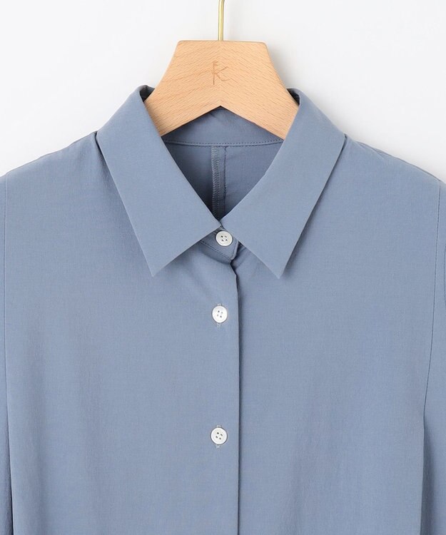 組曲 【2WAY】スーパーライトストレッチ ワンピース スモーキーブルー系