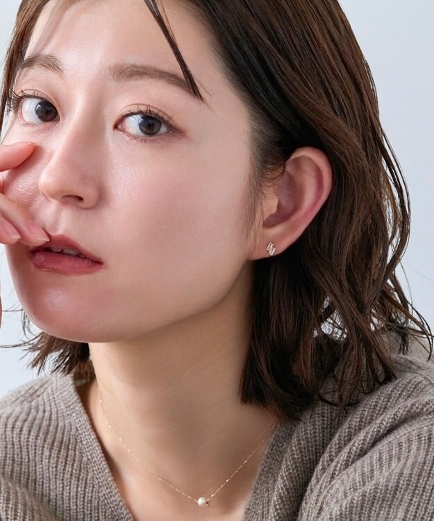 Phoebe 【K10】ツインバケットピアス　ゴールド ゴールド