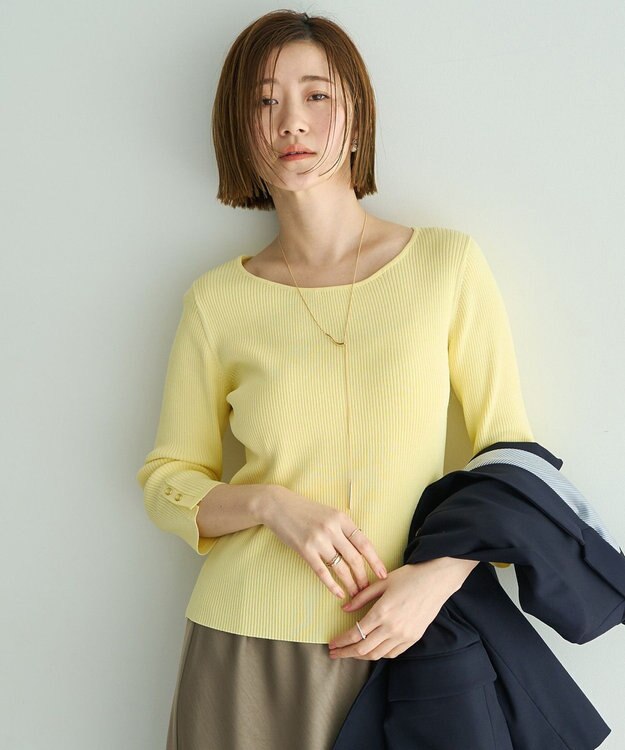 YECCA VECCA ウェービーメタルスライドラリエット Silver