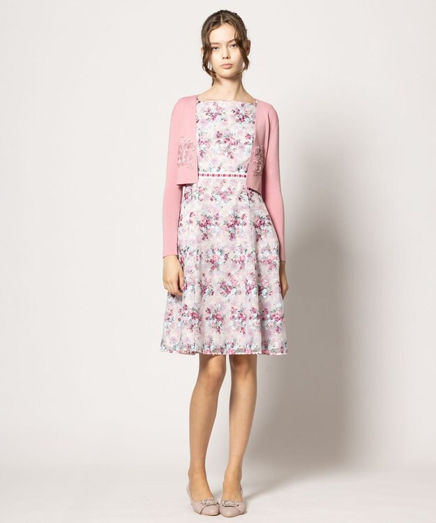 TOCCA 【キャンセル分販売！】SPRING EPHEMERAL BOLERO ボレロ ピンク系7