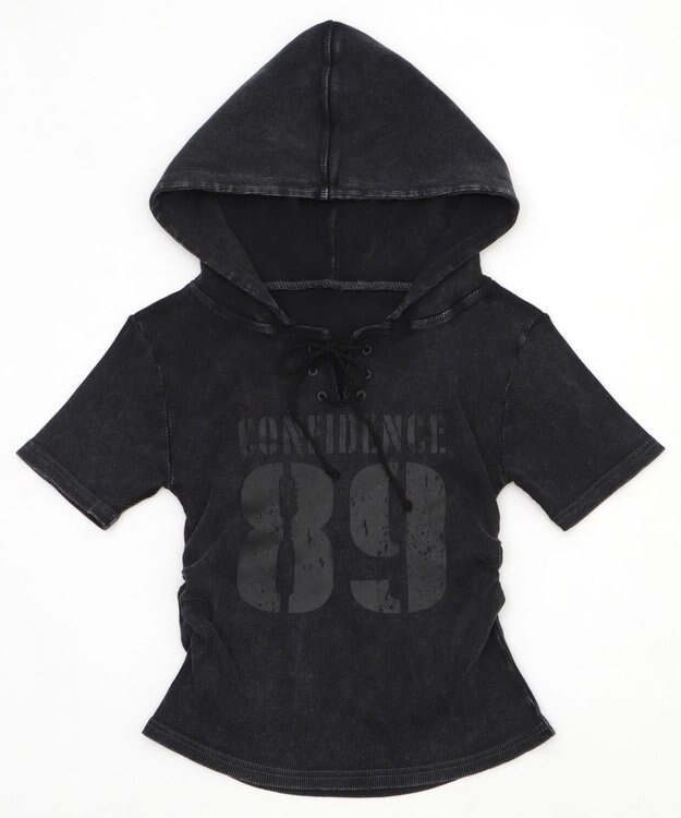 WEGO レースアップフードチビT スミクロ