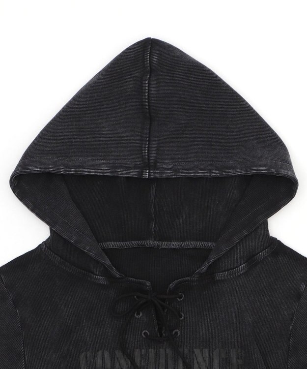 WEGO レースアップフードチビT スミクロ