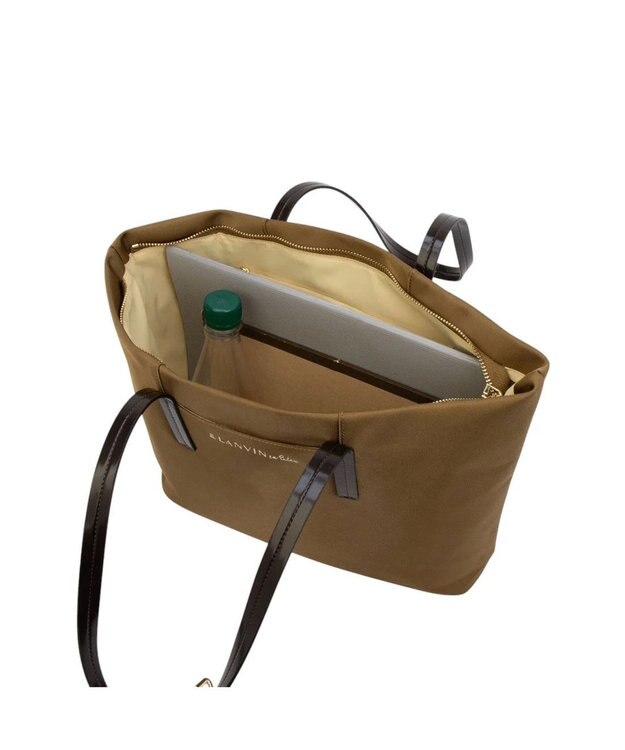 LANVIN en Bleu マルク トートバッグ（小） キャメル