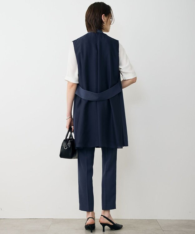 ICB L 【先行予約】FluidBackSatin シアーコンビジレ ダルブルー