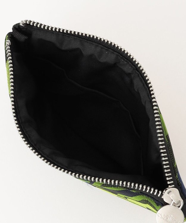 GRACE CONTINENTAL Fabricフラットポーチ ピンク