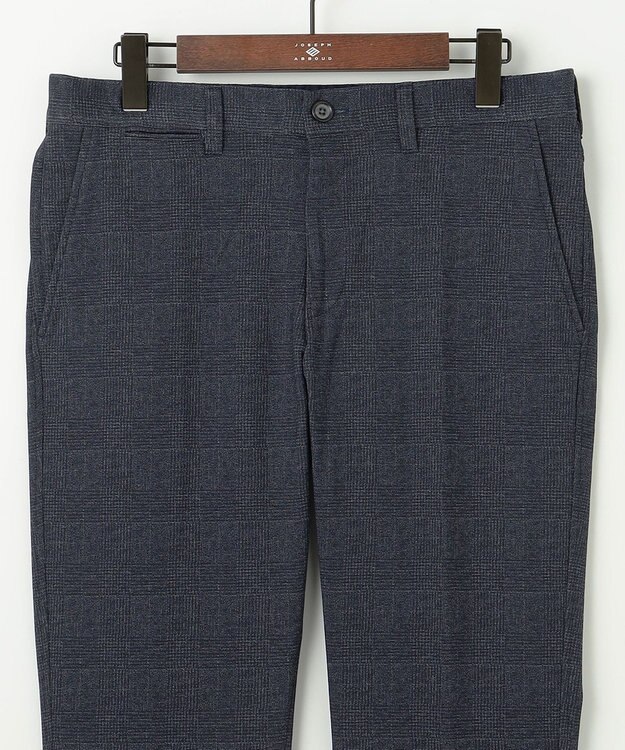 JOSEPH ABBOUD 【キングサイズ・ウエストも伸びる！/ストレッチ/弱撥水】ツィーディジャージ パンツ ネイビー系4