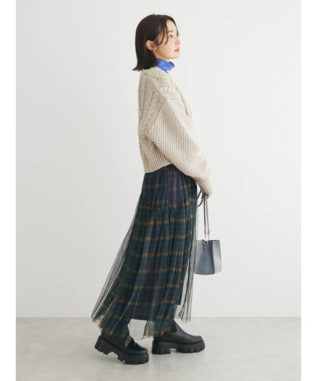 Green Parks ＫＢＦ　ハンドステッチケーブルＺＩＰアウター Light Gray