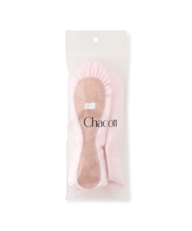 Chacott サテンバレエシューズ（リボン付）【22.0~26.5cm】 ロイヤルピンク