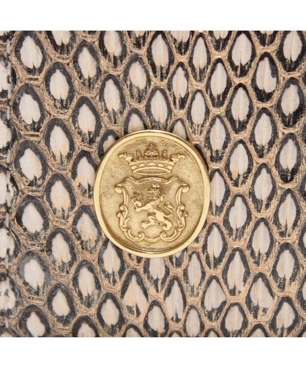 A.D.M.J. 【スネークレザー】ガマグチウォレット カリナータ