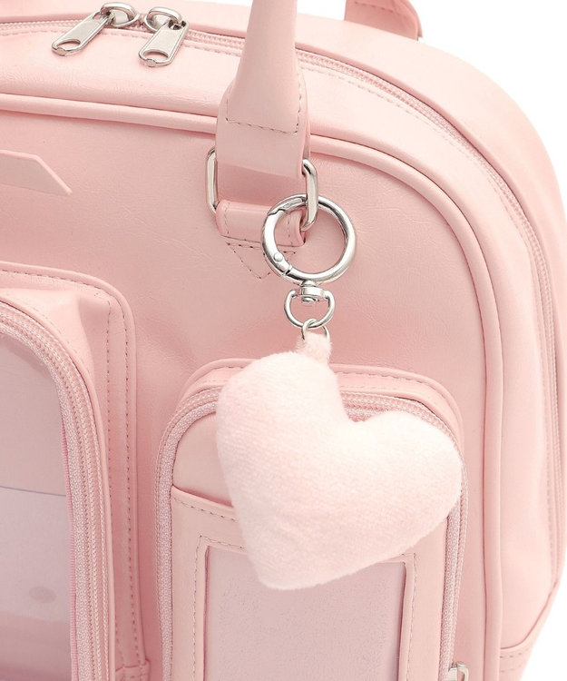 WEGO 【痛バ＆推し活グッズ】きらふわぬい痛ボストンバッグ ピンク