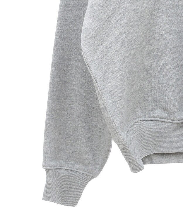 AMERICAN HOLIC ハーフＺＩＰスウェット2 Light Gray Mixture