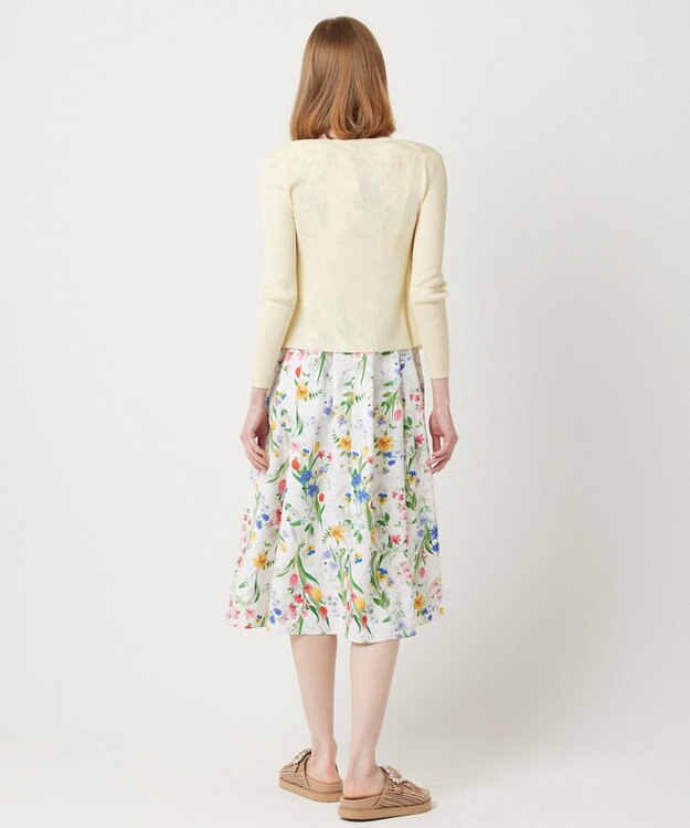 TOCCA 【洗える】AJISAI CARDIGAN カーディガン クリーム系