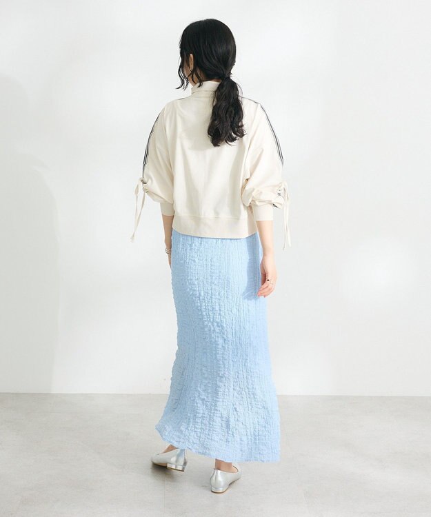 CRAFT STANDARD BOUTIQUE ポコポコワッシャースカート Sax