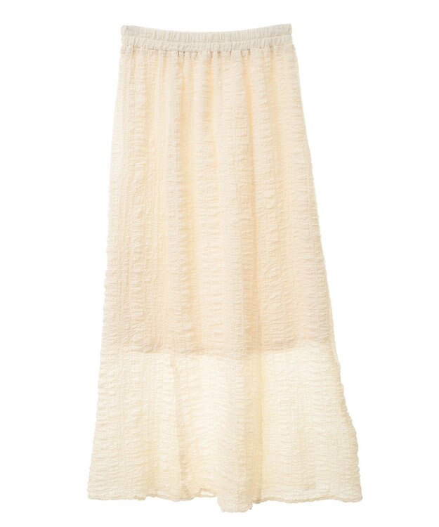 CRAFT STANDARD BOUTIQUE ポコポコワッシャースカート Ivory