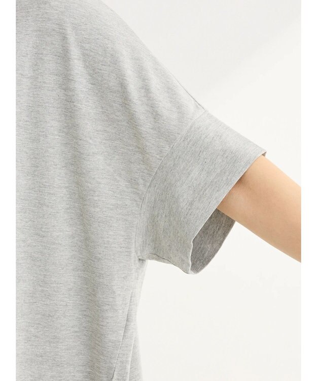 Green Parks 汗染み防止ドルマンバックタックプルオーバー Gray Mixture