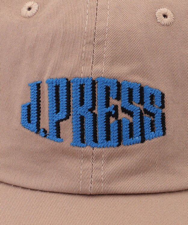 J.PRESS MEN 【J.PRESS ORIGINALS】Cotton Twill J.PRESS Logo Cap ベージュ系