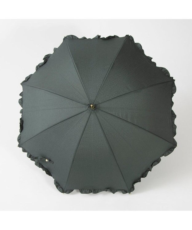 UNBILLION カシュネ cachenez / 【晴雨兼用】【日傘】 シャンプレーフリルショートパラソル グリーン