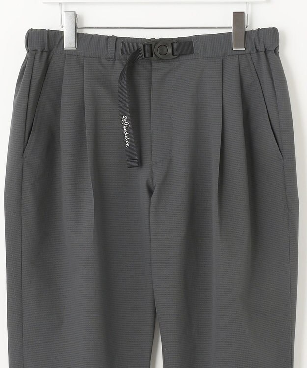 23区GOLF 夏に最適！接触冷感【23Fondation/MEN】ＣＯＯＬーＤＯＴＳ パンツ グレー系