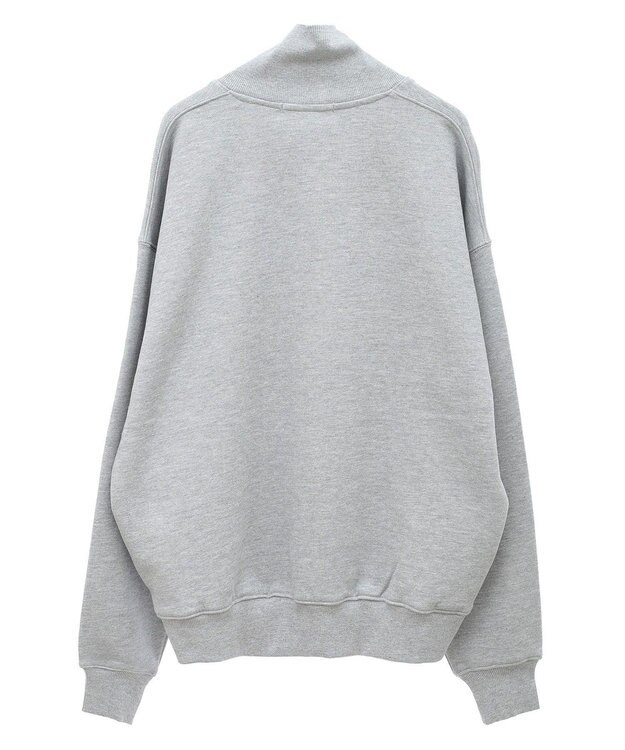 AMERICAN HOLIC ハーフＺＩＰスウェット2 Light Gray Mixture