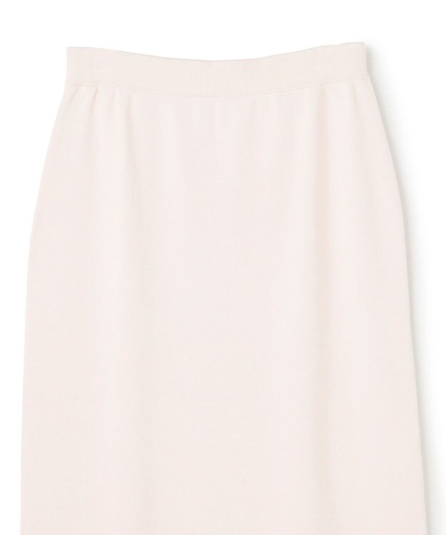 BEIGE， 【洗える】LAURA / ドライタッチIラインニットスカート Ecru