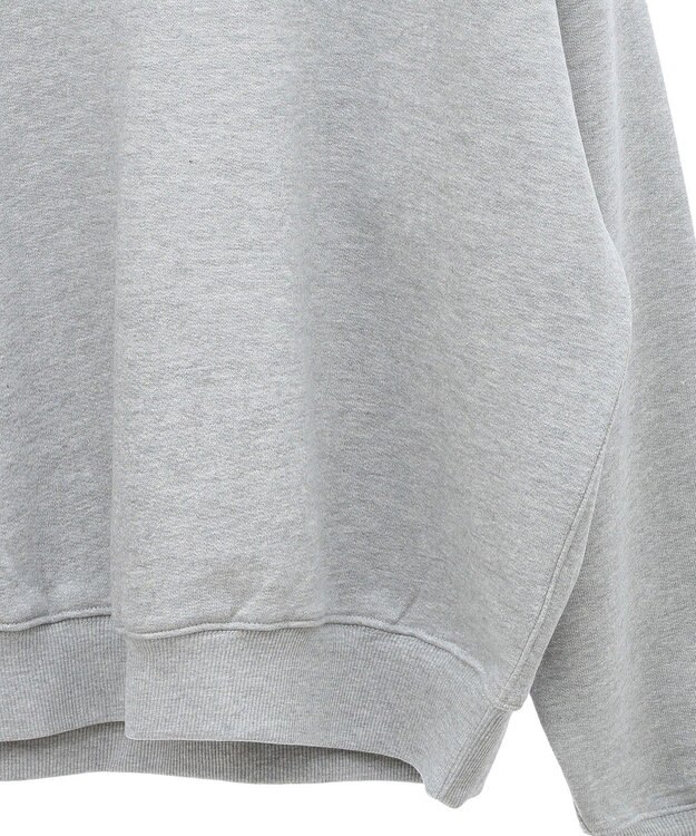 AMERICAN HOLIC ハーフＺＩＰスウェット2 Light Gray Mixture