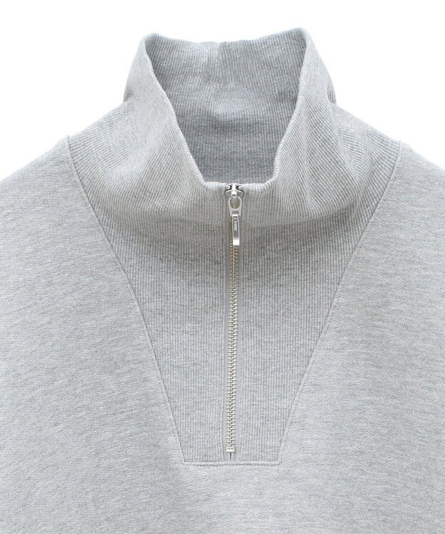 AMERICAN HOLIC ハーフＺＩＰスウェット2 Light Gray Mixture