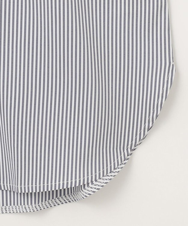 ANY レイヤード布帛ドッキングタンクトップ ストライプ