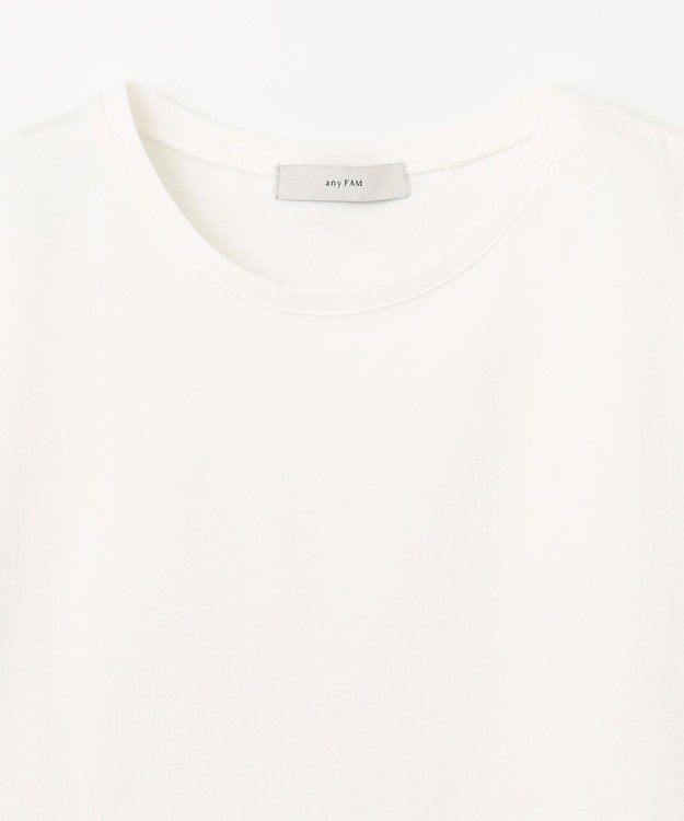 ANY レイヤード布帛ドッキングタンクトップ ストライプ