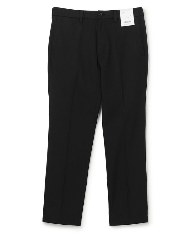 UNFILO MENS 【OCEANS 雑誌・web・YouTube 掲載】FLANNEL TOUCH 機能美パンツ スリム ブラック