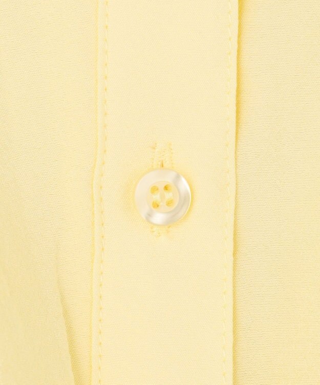 ANY ラッフルクロップドシャツ イエロー