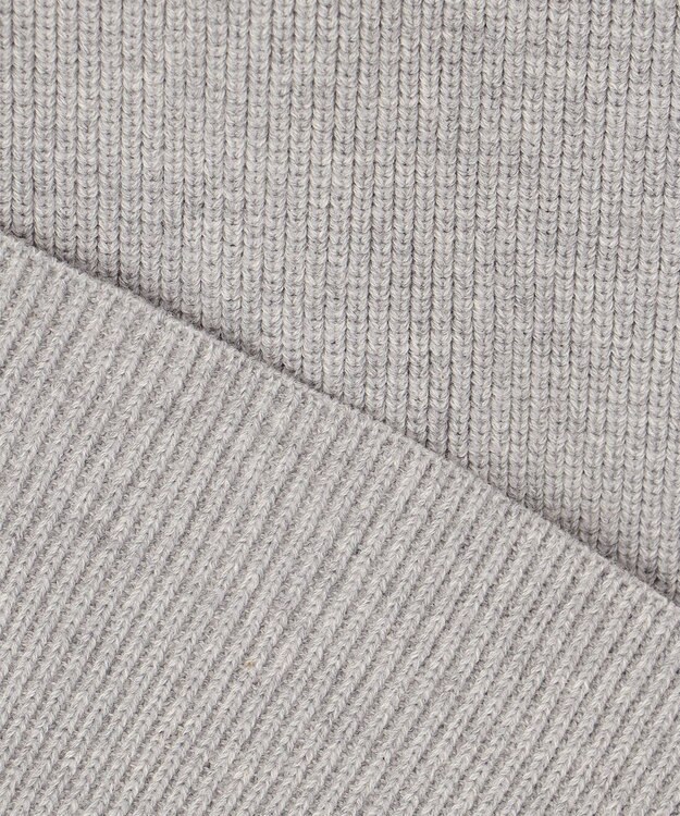 UNFILO 【洗える】サイドボタンニットベスト グレー