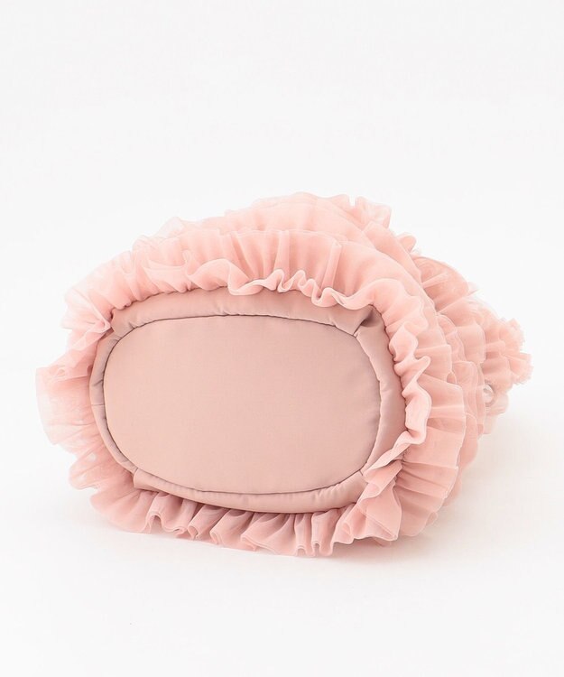 LA BAGAGERIE 【MONICA】チュールフリル2WAYバッグ ピンク