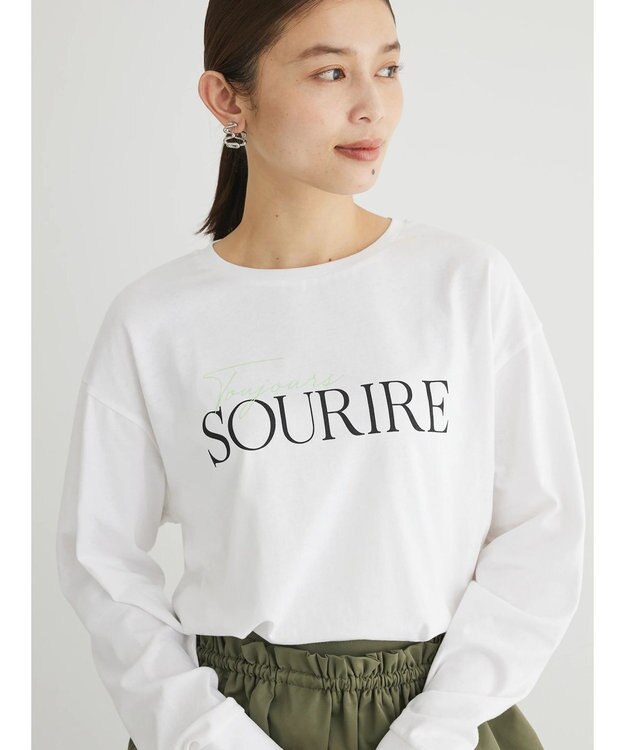 Green Parks ＢＰアソート長袖ロゴＴシャツ Mint