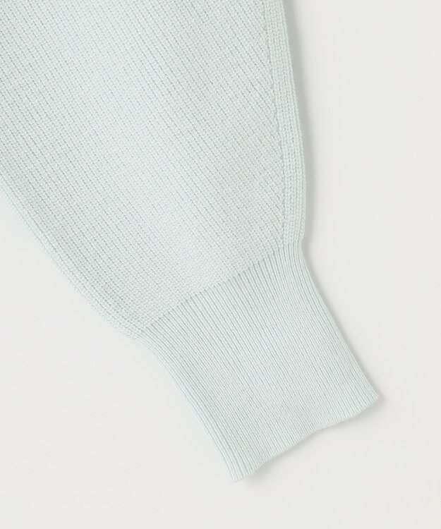 組曲 【選べる8色展開・春まで使える！】バックレースカラー ニット グリーン系