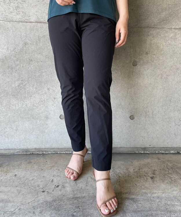 UNFILO L 【撥水/ストレッチ/UVカット】マジカル機能 パンツ ブラック系