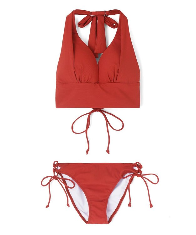 San-ai Resort（三愛水着楽園） ナチュラルだけどしっかり盛れる【ナチュラルアップブラ】　ノンワイヤービキニ　7M・9M　【San-ai Resort（サンアイリゾート）】 オレンジ