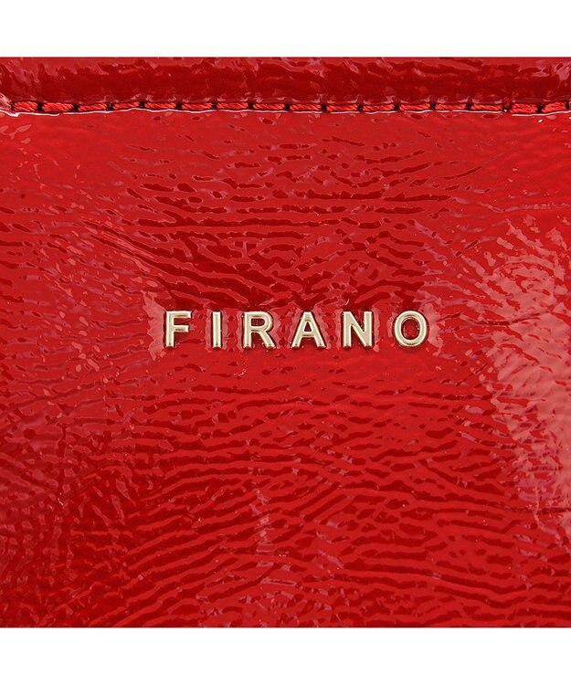 MioFIRANO ホースシューエナメルハンドバッグ 2WAY　FIRANO フィラノ RED